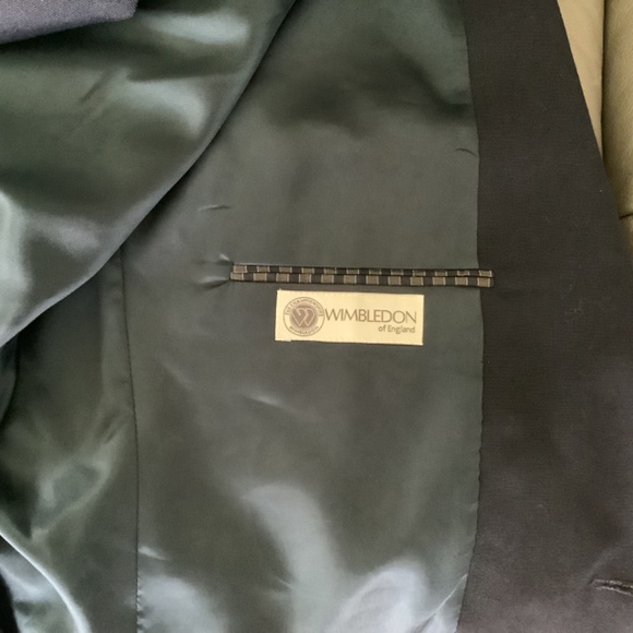 Wimbledon of England Men’s Blazer Jacket Navy Blue Sz XL - Picture 4 of 4